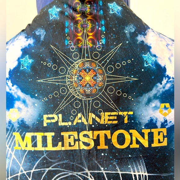 RARE Milestone (Euro) quilted jacket. “Planet Milestone” goose down coat. - Picture 4 of 6